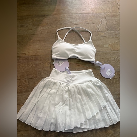 Wiskii Dresses & Skirts - Wiskii sport bra and Pleated Skirt Set